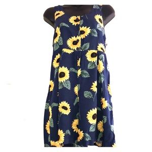 One piece Sunflower Romper!